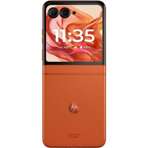 Motorola Razr 2024 8GB 256GB 6.9 นิ้ว 120Hz สมาร์ทโฟนพับได้ 5G สีส้มสปริตซ์ - Product Image 4