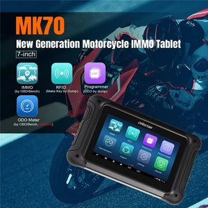 อุปกรณ์โปรแกรมกุญแจรถมอเตอร์ไซค์ OBDSTAR MK70 สำหรับตั้งค่า ปรับแต่ง รีเซ็ต<span class=keywords><strong>ระยะ</strong></span>ทาง พร้อมกุญแจแท้ - Product Image 2