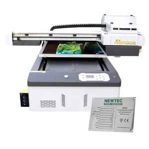 Impresora de gran formato UV 6090 A1 led, máquina de impresión de botellas de vidrio, azulejos, pluma, caja de madera, dispositivo rotativo