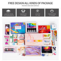 BOZLIN Usine En Gros 24 Couleurs Vegan Gel Vernis À Ongles Uv Vernis Gel Vernis Kit Marque Privée Vernis À Ongles Gel Ensemble 10ml
