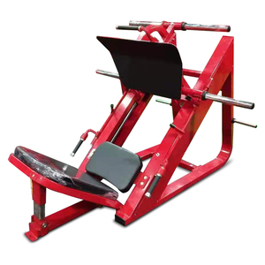 Cơ Thể Rắn Sử Dụng Thương Mại Thể Dục Sức Mạnh Đào Tạo Thiết Bị Tập Thể Dục 45 Độ Chân Báo Chí Hack Squat Máy Để Bán - Product Image 5