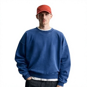 เสื้อสเวตเชิ้ตคอกลมสีดำสำหรับฤดูหนาว สไตล์สตรีทแวร์ ทรงปกติ ผ้าฟลีซหนานุ่ม ซับในผ้าฝ้าย 100%  แบบยูนิเซ็กส์ - Product Image 1