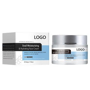 Crème hydratante et nourrissante pour le visage à l'extrait d'escargot 50g Hydratation intense pour peaux sèches - Product Image 1