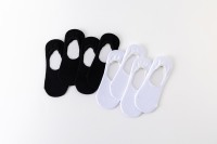 Bambou naturel Logo personnalisé Chaussettes antibactériennes invisibles pour femmes Chaussettes en silicone souple Talon sans couture Options de taille d'orteil