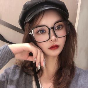 Gafas con montura cuadrada a la moda para mujer, lentes de resina negras, gafas ópticas planas de tamaño mediano, origen Taizhou - Product Image 5