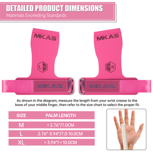 LADYGLOW Guanti per Sollevamento Pesi con Logo Personalizzato, per Uomo e Donna, Guanti da Powerlifting per Allenamento in Palestra, Impugnature in Gomma Lucida - Product Image 4