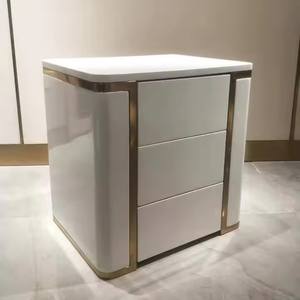 2024 moderne Simple sans fil charge lumière luxe Table <span class=keywords><strong>de</strong></span> chevet Tables d'appoint chambre tables <span class=keywords><strong>de</strong></span> chevet pour chambre ensemble en vente - Product Image 1