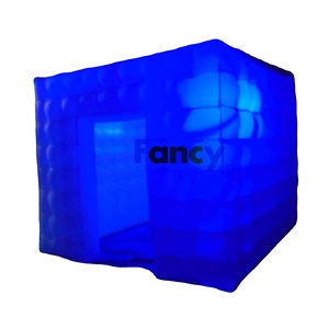 Ce Inflatable Led 360 gian hàng ảnh bao vây, Inflatable Cube gian hàng ảnh, Inflatable Led 360 gian hàng ảnh để bán - Product Image 1