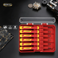 Kits d'outils de précision isolés professionnels pour électriciens, outils de réparation manuels en boîtes