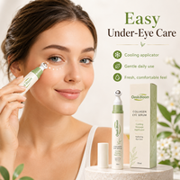 Private Label Koreaanse huidverzorgingsproducten Pure Vegan Collageen Oogserum Anti-rimpel Donkere Kringen Verwijdering Beauty Huidverzorging Oogcrème