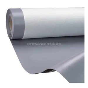 Pvc Roofing Waterproof Membrane For Puncture Layer Of Plant Root System Acrylic Precast Waterproofing Membrane