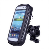Support de téléphone universel en plastique ABS étanche pour guidon de vélo et moto, emballage personnalisable, modèle en gros