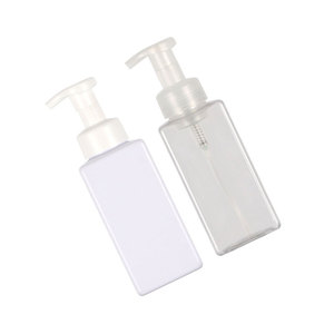 Botella cuadrada Minnie de 250ml y 500ml con bomba para limpiador facial, desinfectante de manos y mousse. - Product Image 4