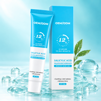Gel cicatrisant pour l'acné, pour les marques de boutons, les taches brunes, affinant les pores, lissant et hydratant la peau