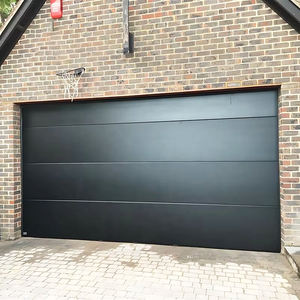 Portes <span class=keywords><strong>de</strong></span> <span class=keywords><strong>garage</strong></span> en acier au design moderne, isolation en PU, surface finie, coupe-vent, portes <span class=keywords><strong>de</strong></span> <span class=keywords><strong>garage</strong></span> automatiques en verre pour villa - Product Image 3