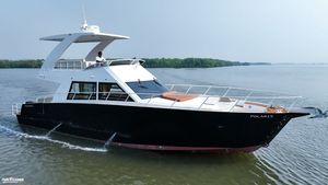 Bateau à cabine de luxe en aluminium de 15m avec yacht de sport Fly Bridge pour les sports de croisière touristique Fabrication soudée durable - Product Image 3