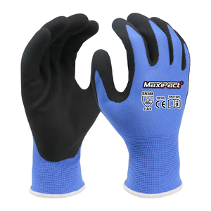 Gants de sécurité MaxiPact 3142X en polyester pour travaux extérieurs, protection des mains, certifiés EN388, enduits de latex sablé - Product Image 1