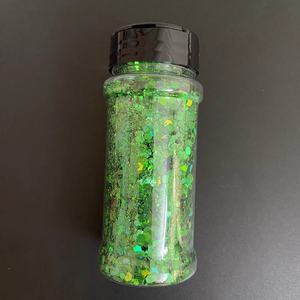 Polyester Chunky Mix Craft Glitter Bulk Pet Zilver Bulk Glitter voor Sneeuwbolbekers - Product Image 5