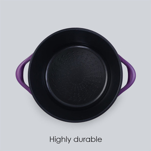 Casserole en aluminium à bas prix batterie de cuisine de haute qualité antiadhésive - Product Image 5