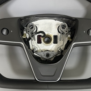 พวงมาลัย Cybertruck Yoke Volant สำหรับรถยนต์ <span class=keywords><strong>Tesla</strong></span> <span class=keywords><strong>Model</strong></span> <span class=keywords><strong>3</strong></span> และ <span class=keywords><strong>Model</strong></span> Y ปี 2019 2020 <span class=keywords><strong>2021</strong></span> <span class=keywords><strong>2022</strong></span> 2023 2024 - Product Image 5