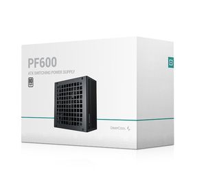 Fuente de Alimentación Original Deepcool Pf600 80 Plus de Eficiencia Estándar del 85% para PC de Escritorio Pf 600 - Product Image 1