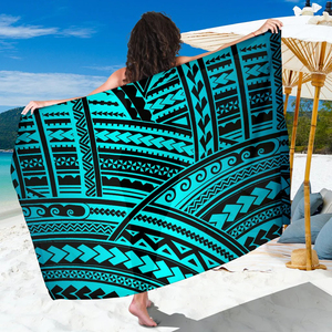 <strong>Cover</strong> <strong>up</strong> Swimwear Beachwear Sarongs Polynesian Tribal Sarong Pareo Wrap Perfect Gift for Mom <strong>Bridesmaid</strong> Friend - Product Image 1