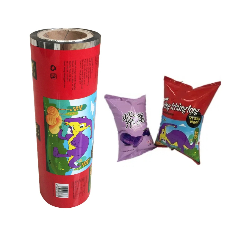 Gradient Color Aluminum Foil Bags Printed