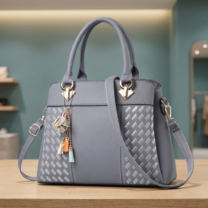 Hot Demanded Ladies Genuine Leather Durable Soft Waterproof Eco-Friendly Fashion Clutch Dual Strap Cross-Body 3L Capacity Large - Product Image 3