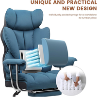 Chaise de jeu en gros, chaise PC d'entrée de gamme avec 135 fonctions °   Accoudoir inclinable et articulé pour projets de jeu