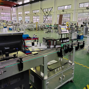 เครื่องพิมพ์ฉลากอัตโนมัติสำหรับกล่องสี่เหลี่ยม ถาดกระดาษแข็ง พร้อมติดฉลากบนมุมด้านบนและ<span class=keywords><strong>ด้าน</strong></span>ข้าง - Product Image 4