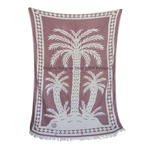 OEM Designs Jacquard Throw Blanket 130x170 cm - 51x67 ''Heavy and Luxury 100% Cotton-Acepte diseños personalizados Turkish Made - Product Image 5