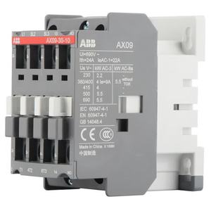 Contacteur polyvalent série AX Mt-A BB AX09-30-10-80 220-230V 50Hz / 230-240V 60Hz, 9 A AC-3, 3 pôles NO + 1 NO Aux, 690 V AC - Product Image 2