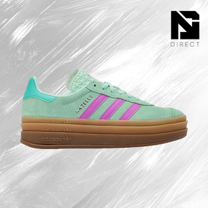 Gazelle Bold J 'เคลียร์ มิ้นท์ แฟลช พิงค์' รองเท้าแฟชั่นผู้ชายอาดิดาสสุดหรูรองเท้าผ้าใบลำลอง - Product Image 2