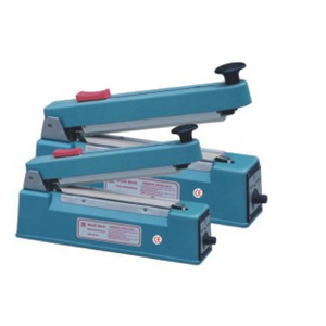 Machine à sceller les sacs en film plastique, scelleuse thermique manuelle portable avec coupeur central - Product Image 6