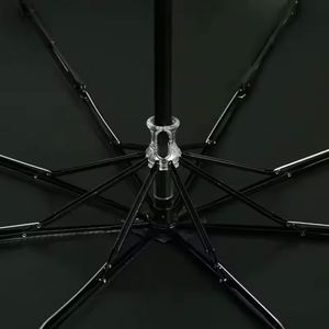 21 Inch Folding Custom Color High-Quality Waterproof Umbrella With Logo - Product Image 4