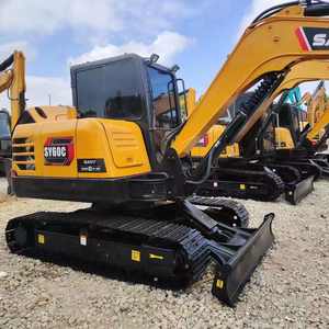 Pelles sur chenilles Sany SY60C d'occasion en parfait état, meilleur prix, pelleteuse de 6 tonnes d'occasion - Product Image 3