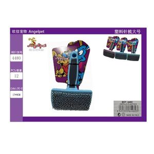 Grande pettine in plastica con aghi per la toelettatura degli animali domestici - Product Image 3