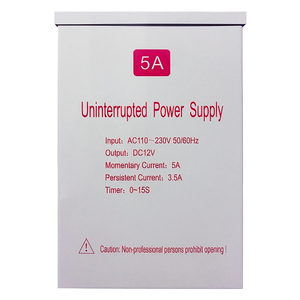 Alimentation électrique Cardweb CR-3392AF-B personnalisée DC12.5V à 14.8V en métal avec revêtement peint pour panneau de contrôle d'accès - Product Image 5