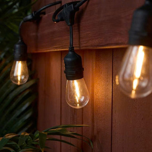 IP65 Waterproof Mini LED <b>String</b> Light 48ft 24 LED Warm White Plastic Wire Indoor Patio Bedroom Ambient <b>Lighting</b> - Product Image 4
