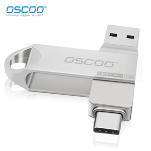 Oferta Especial: Memoria <span class=keywords><strong>USB</strong></span> OSCO CU002 Dual <span class=keywords><strong>USB</strong></span> C 3.1 y <span class=keywords><strong>USB</strong></span> A de 32GB-256GB en Aleación de Zinc para Teléfono, PC y Portátil - Product Image 1