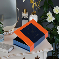 Boîte en carton rigide personnalisée de haute qualité avec fermeture magnétique, finition laminée et gaufrage pour rouge à lèvres et brillant à lèvres (Kraft)