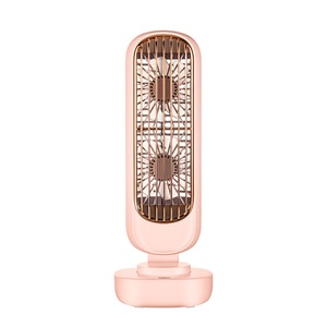 OEM Rechargeable <b>USB</b> Mechanical Control Plastic Tower <b>Fan</b> Mini Portable Low Noise Ventilation Cooling Air for Household Use - Product Image 2