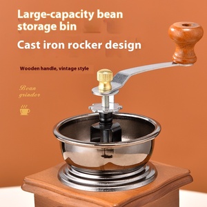 Pequeño Molinillo de Café Manual Retro para el Hogar, con Cuchilla de Cerámica, Producto de Cocina - Product Image 2