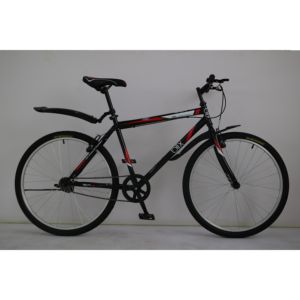 <span class=keywords><strong>V</strong></span>élo <span class=keywords><strong>VTT</strong></span> à pédalier ordinaire, selle confortable, <span class=keywords><strong>26</strong></span> <span class=keywords><strong>pouces</strong></span>, vitesse unique, prix abordable, OEM - Product Image 1