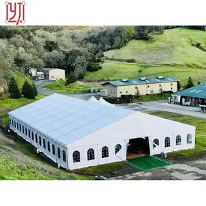 Custom Harga Murah outdoor 1000 orang kapasitas besar bingkai aluminium pesta pernikahan acara tenda tenda untuk dijual