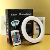 Nouvel accessoire pour chicha, lumière LED à télécommande, lampe LED ronde à 16 couleurs pour chicha