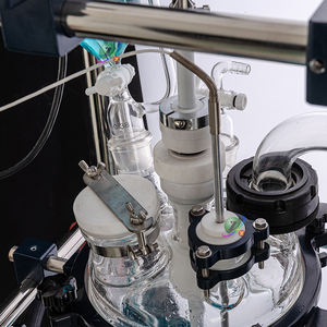 เตาปฏิกรณ์แก้วสองชั้นเครื่องปฏิกรณ์แก้ว10L - Product Image 3