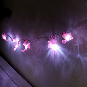 Cable de Carga para Teléfono con Luces LED de Navidad con Diseño de Flamenco, 8 LED Blancos Cálidos, Cable de Datos USB de 4 pies para iPhone/Android/Tipo-C, Universal para las Fiestas - Product Image 5