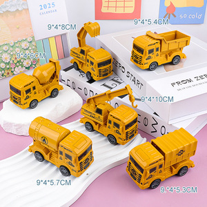 Trẻ em của máy xúc xe tải quán tinh-powered nhựa xây dựng xe pull-back Đồ chơi xe cho bé trai đường phố gian hàng gian hàng đồ chơi - Product Image 6