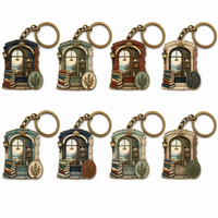 Porte-clés en émail dur sur le thème de la musique personnalisé, plaqué or de qualité supérieure, en alliage de zinc, souvenir de jukebox, guitare, vinyle, pour cadeau